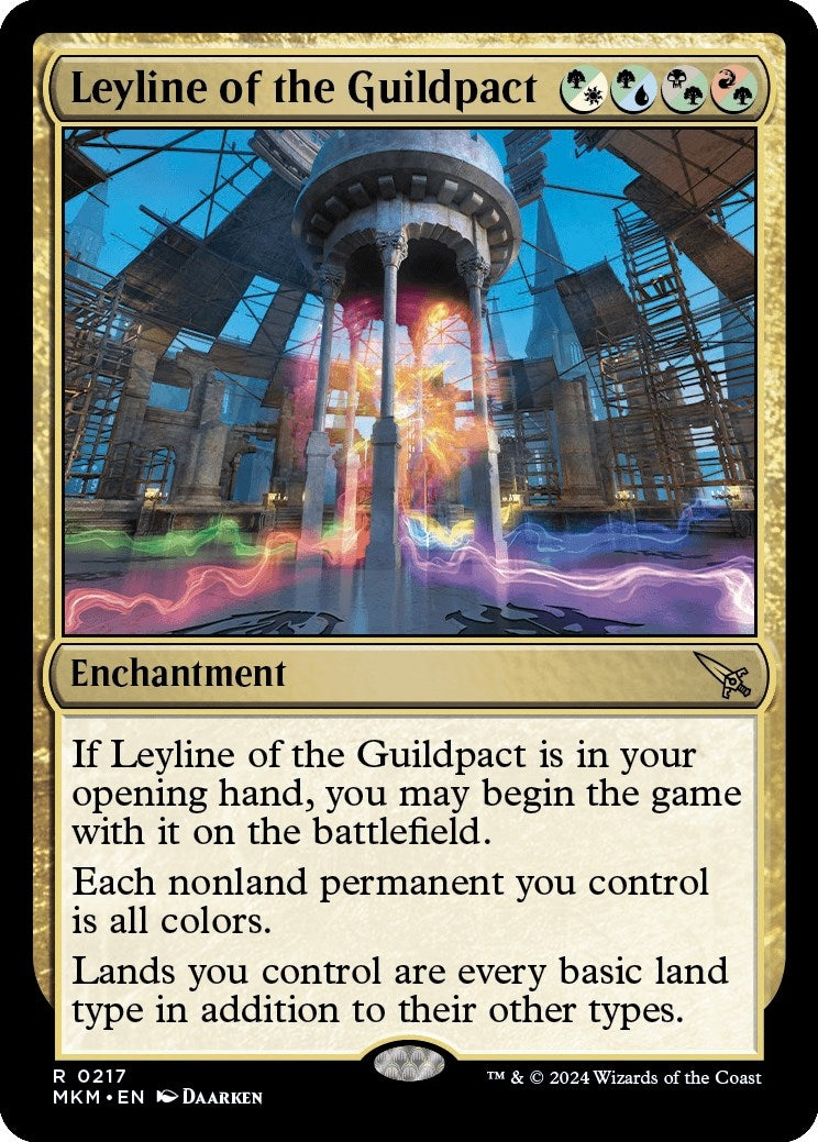 Image for Leyline of the Guildpact (217) - Magic: The Gathering