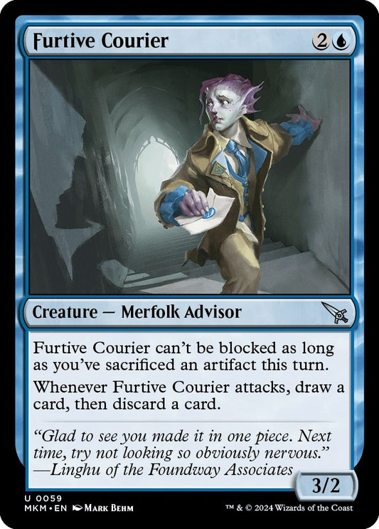 Image for Furtive Courier (59) - Magic: The Gathering