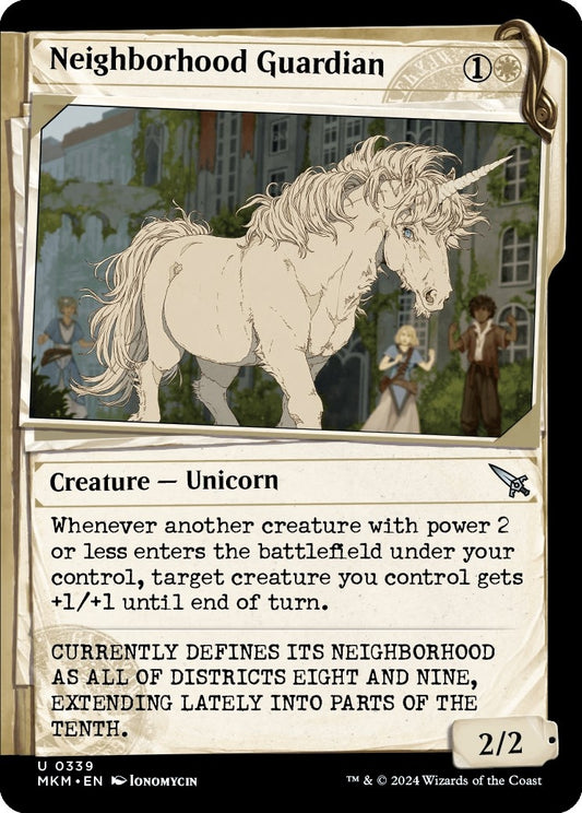 Image for Neighborhood Guardian (Showcase) (339) - Magic: The Gathering