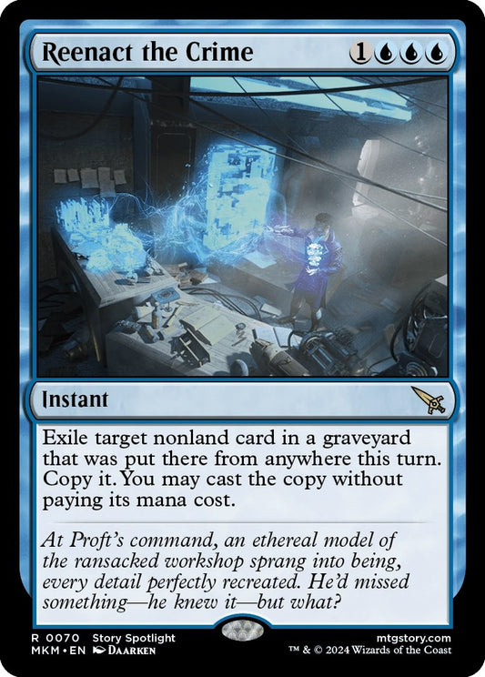 Image for Reenact the Crime (70) - Magic: The Gathering