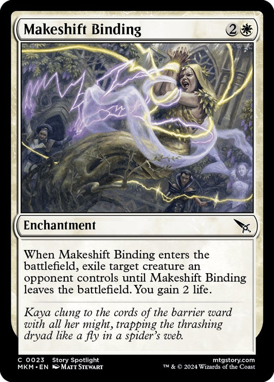 Image for Makeshift Binding (23) - Magic: The Gathering