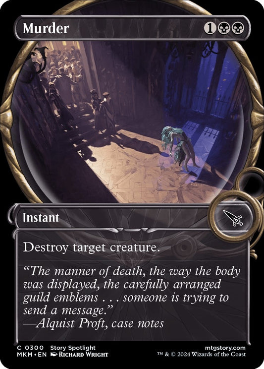 Image for Murder (Showcase) (300) - Magic: The Gathering