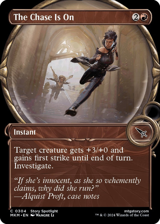 Image for The Chase Is On (Showcase) (304) - Magic: The Gathering