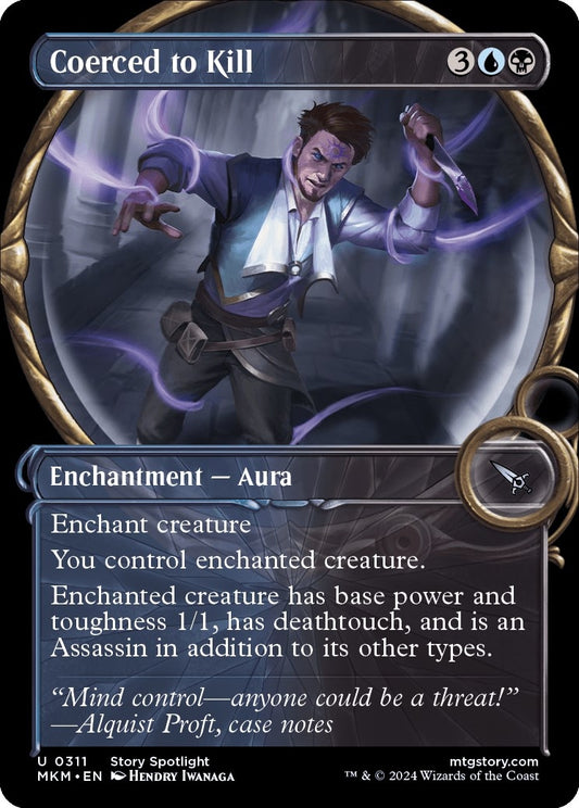 Image for Coerced to Kill (Showcase) (311) - Magic: The Gathering