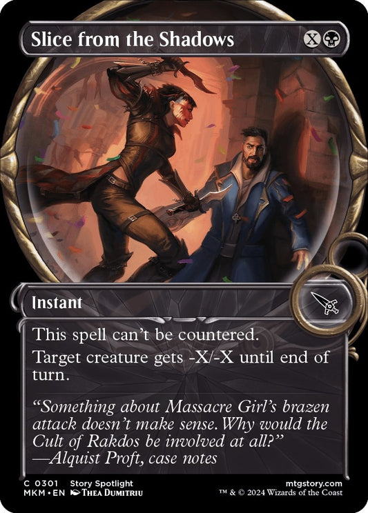 Image for Slice from the Shadows (Showcase) (301) - Magic: The Gathering