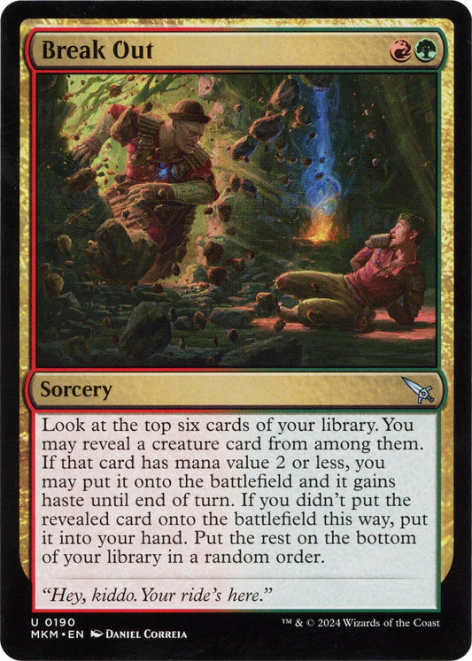 Image for Break Out (a) (190) - Magic: The Gathering