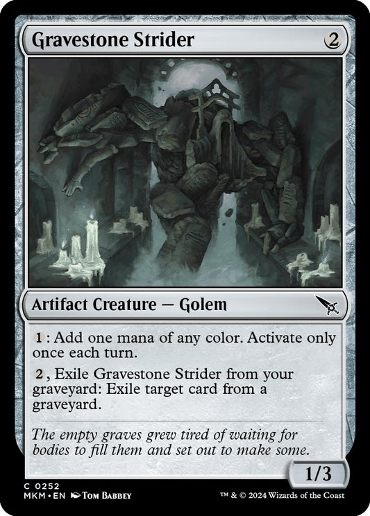 Image for Gravestone Strider (252) - Magic: The Gathering