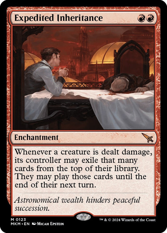 Image for Expedited Inheritance (123) - Magic: The Gathering