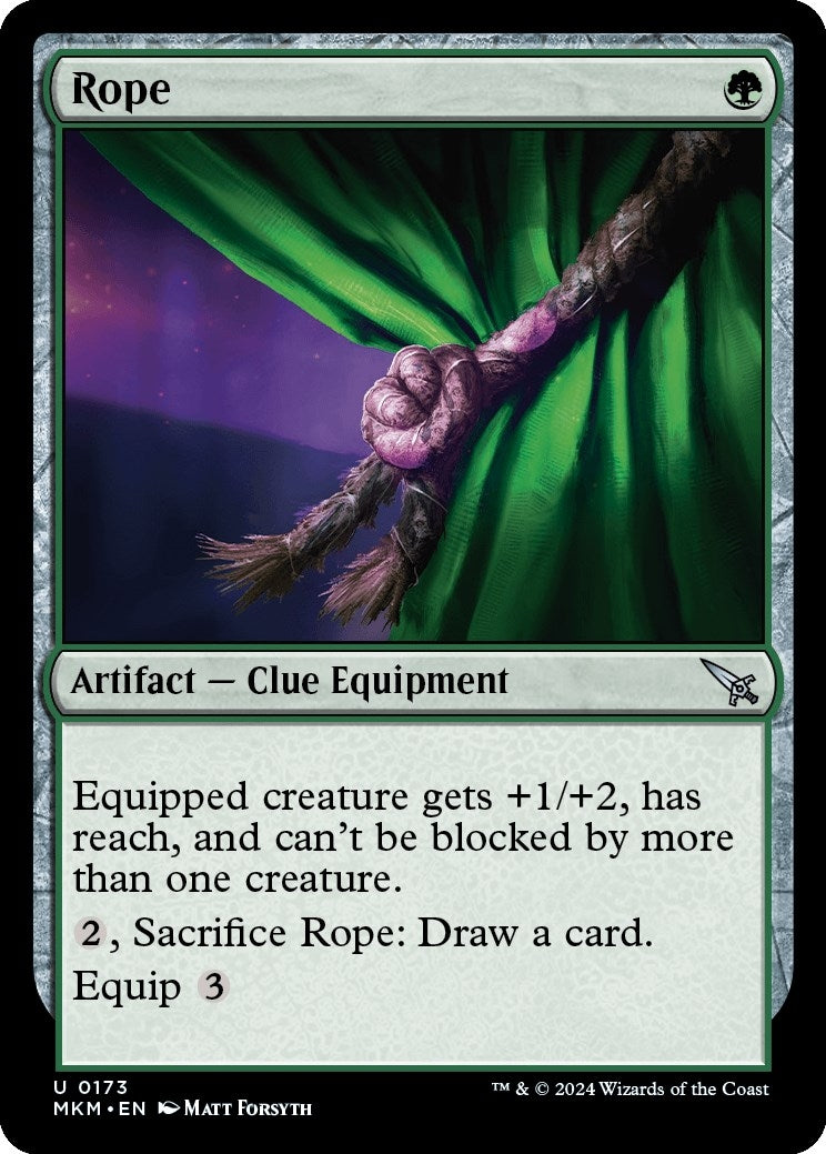 Image for Rope (173) - Magic: The Gathering