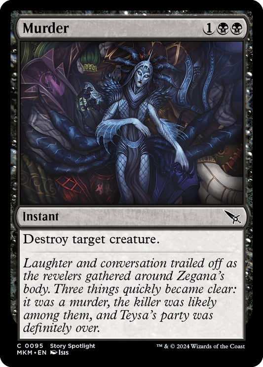 Image for Murder (95) - Magic: The Gathering