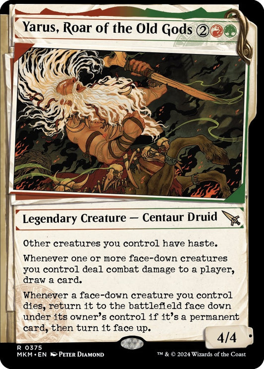 Image for Yarus, Roar of the Old Gods (Showcase) (375) - Magic: The Gathering
