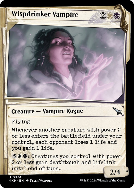 Image for Wispdrinker Vampire (Showcase) (374) - Magic: The Gathering
