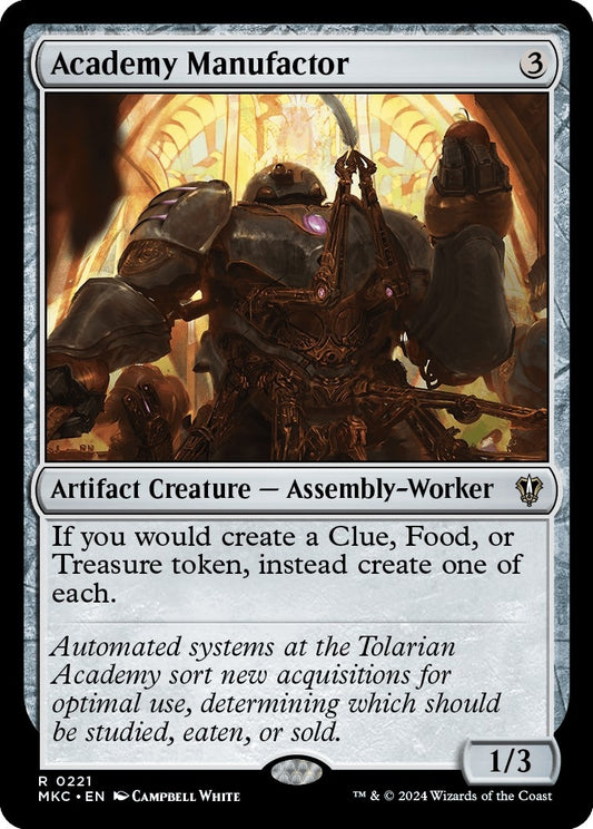 Image for Academy Manufactor (221) - Magic: The Gathering