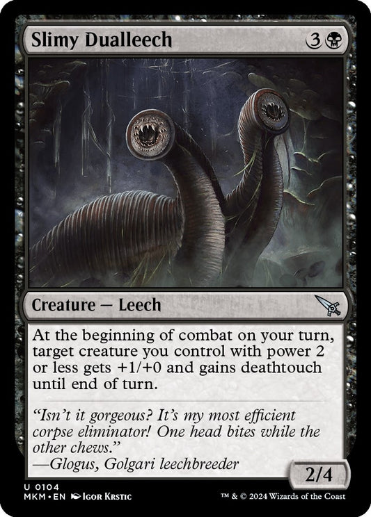 Image for Slimy Dualleech (104) - Magic: The Gathering