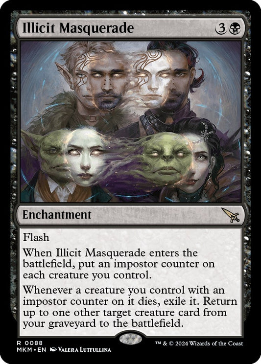 Image for Illicit Masquerade (88) - Magic: The Gathering