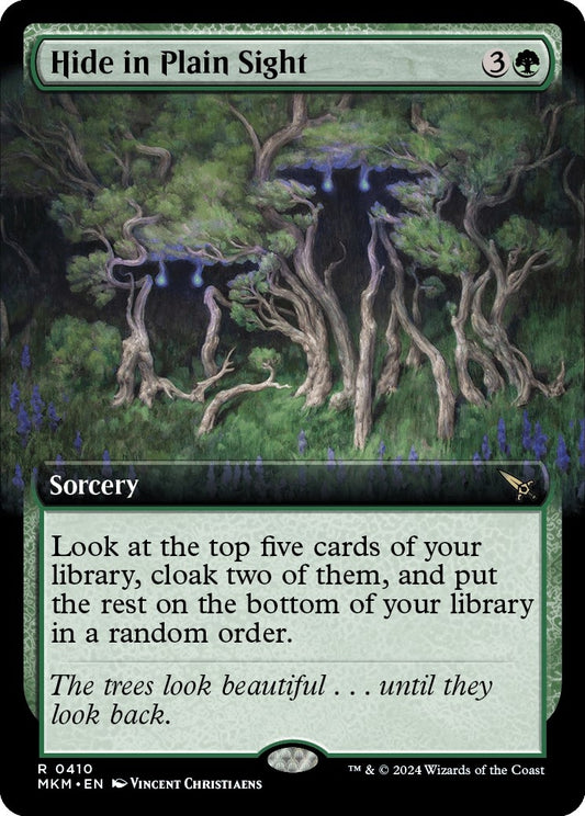 Image for Hide in Plain Sight (Extended Art) (410) - Magic: The Gathering