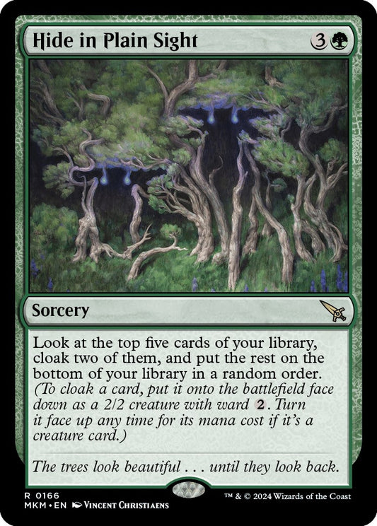 Image for Hide in Plain Sight (166) - Magic: The Gathering