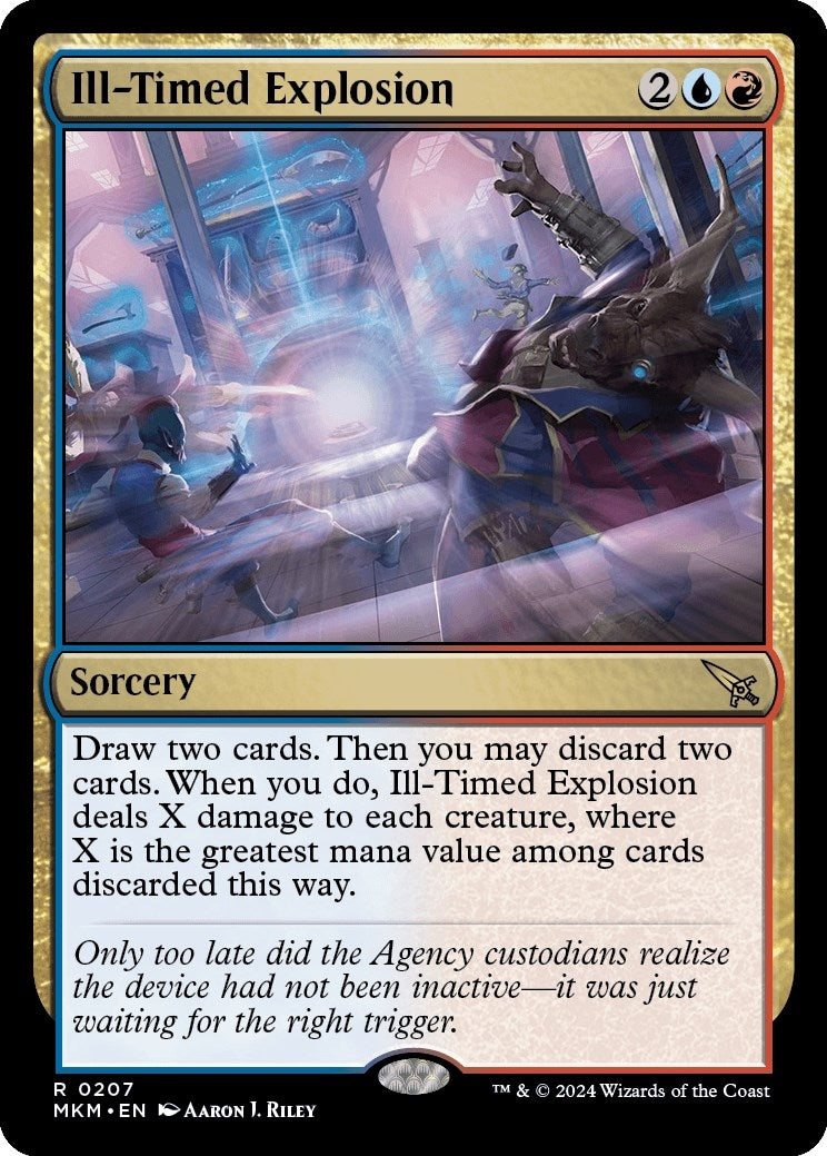 Image for Ill-Timed Explosion (207) - Magic: The Gathering