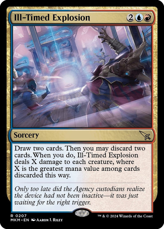 Image for Ill-Timed Explosion (207) - Magic: The Gathering