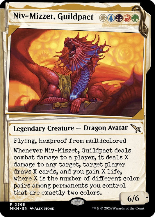 Image for Niv-Mizzet, Guildpact (Showcase) (368) (368) - Magic: The Gathering