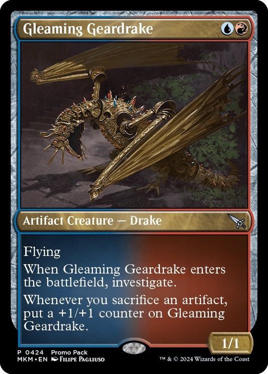 Image for Gleaming Geardrake (424) - Magic: The Gathering