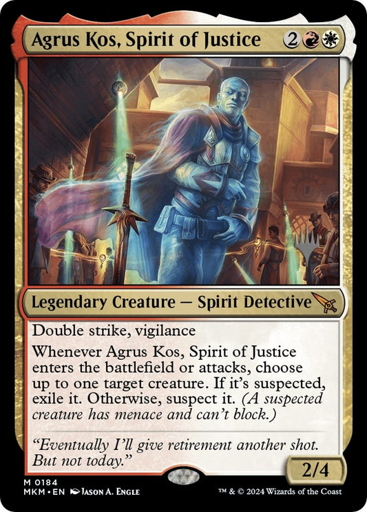 Image for Agrus Kos, Spirit of Justice (184) - Magic: The Gathering
