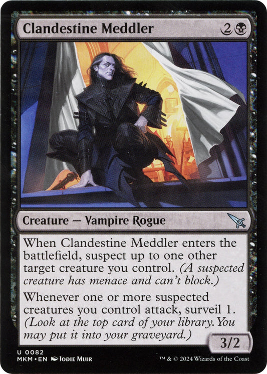 Image for Clandestine Meddler (b) (82) - Magic: The Gathering
