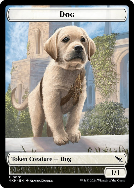 Image for Dog Token (1) - Magic: The Gathering