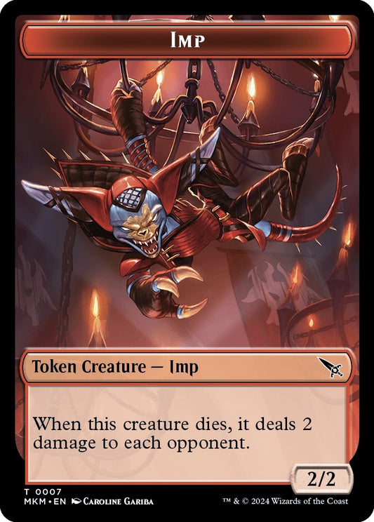 Image for Imp Token (7) - Magic: The Gathering