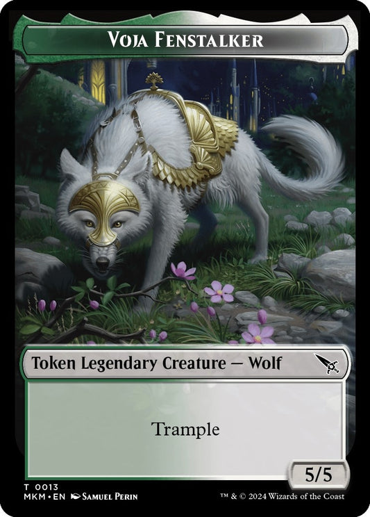Image for Voja Fenstalker Token (13) - Magic: The Gathering