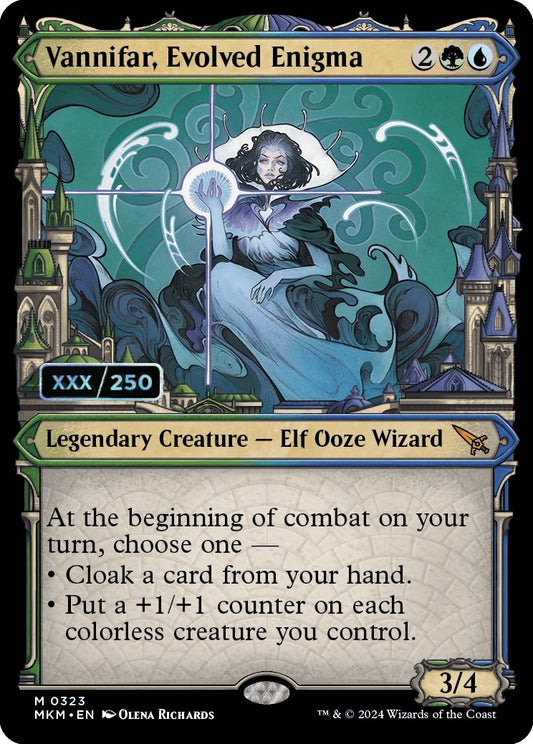 Image for Vannifar, Evolved Enigma (Serial Numbered) (323) - Magic: The Gathering