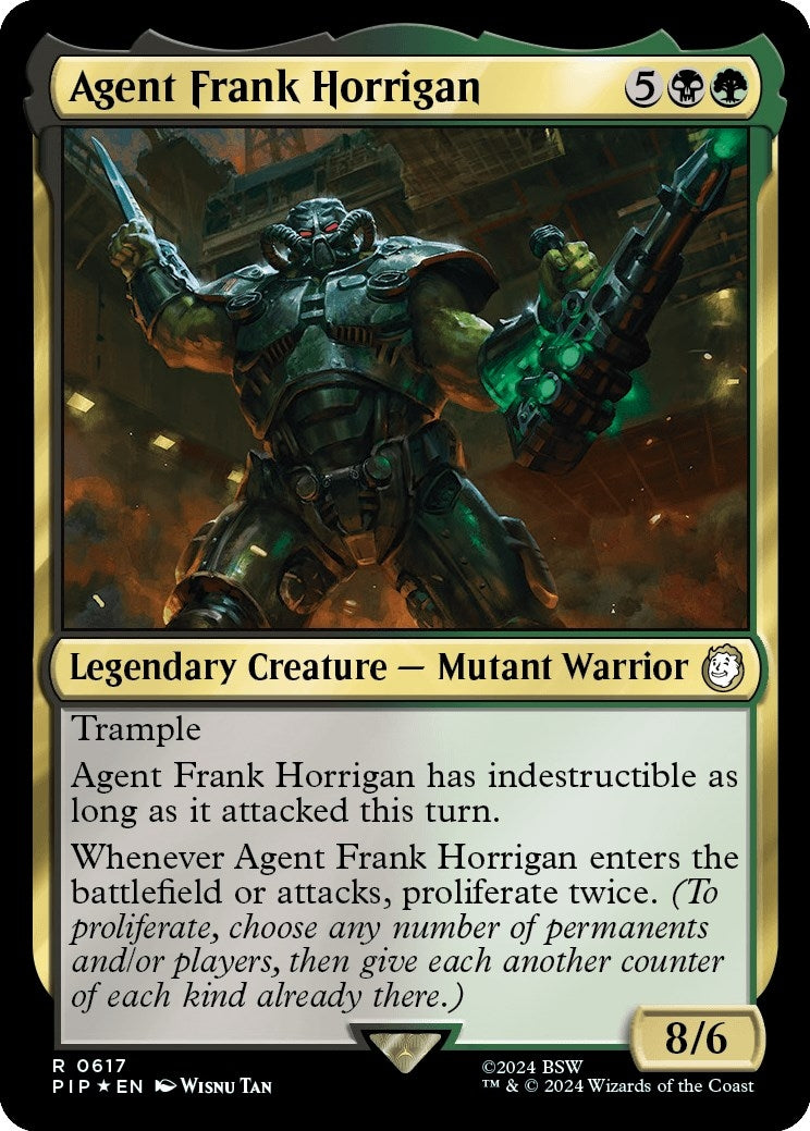Image for Agent Frank Horrigan (Surge Foil) (617) - Magic: The Gathering