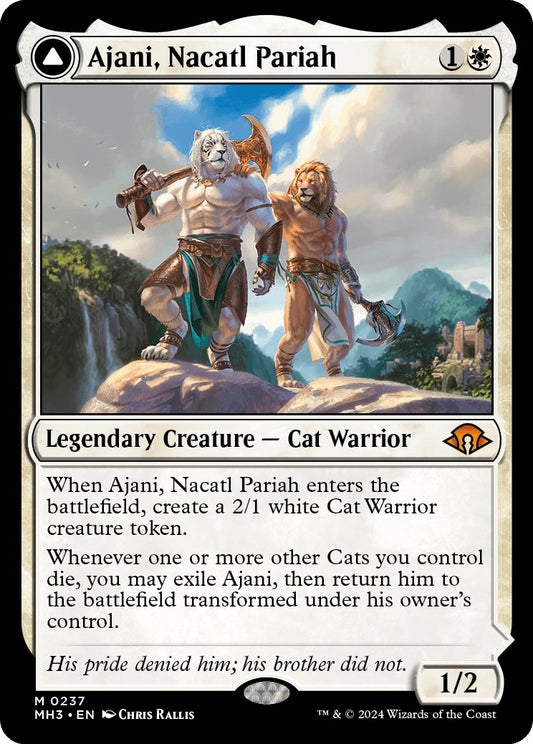 Image for Ajani, Nacatl Pariah (237) [Modern Horizons 3] - Magic: The Gathering