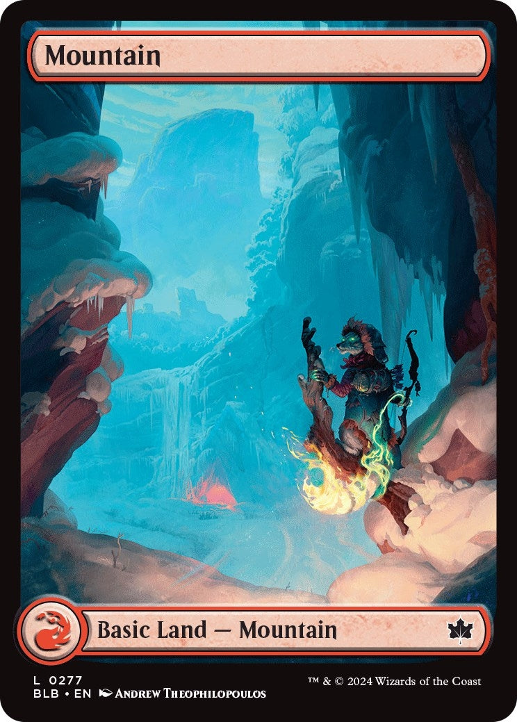 Image for Mountain (0277) (277) [Bloomburrow] - Magic: The Gathering