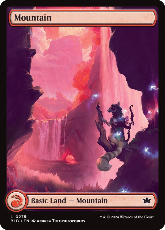 Image for Mountain (0275) (275) [Bloomburrow] - Magic: The Gathering