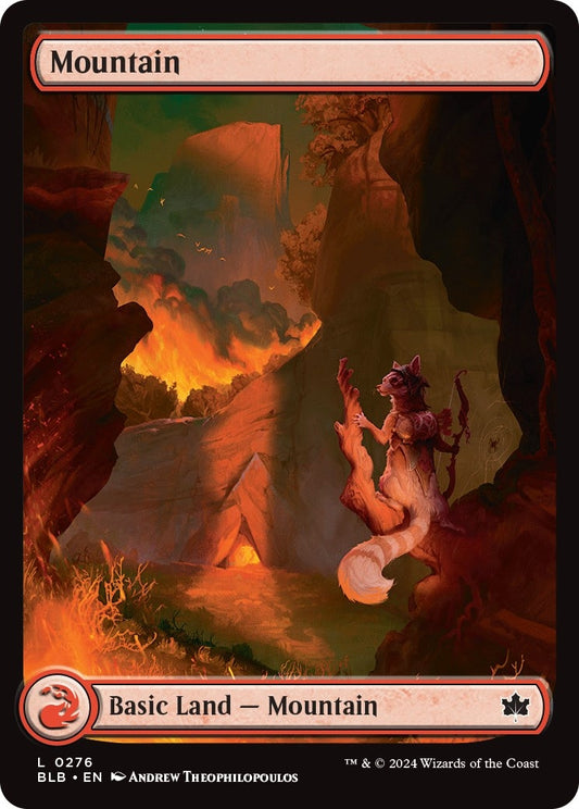 Image for Mountain (0276) (276) [Bloomburrow] - Magic: The Gathering