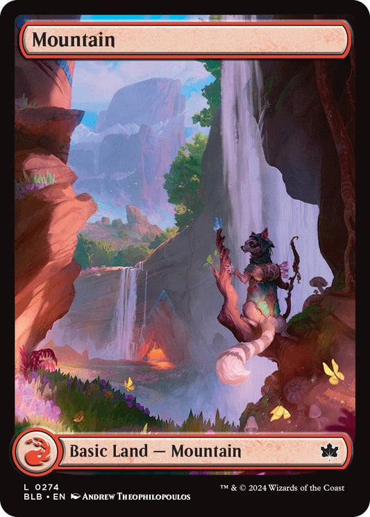 Image for Mountain (0274) (274) [Bloomburrow] - Magic: The Gathering