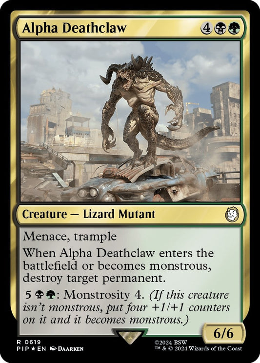 Image for Alpha Deathclaw (Surge Foil) (619) - Magic: The Gathering