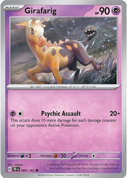 Image for Girafarig (066/162) - Pokemon