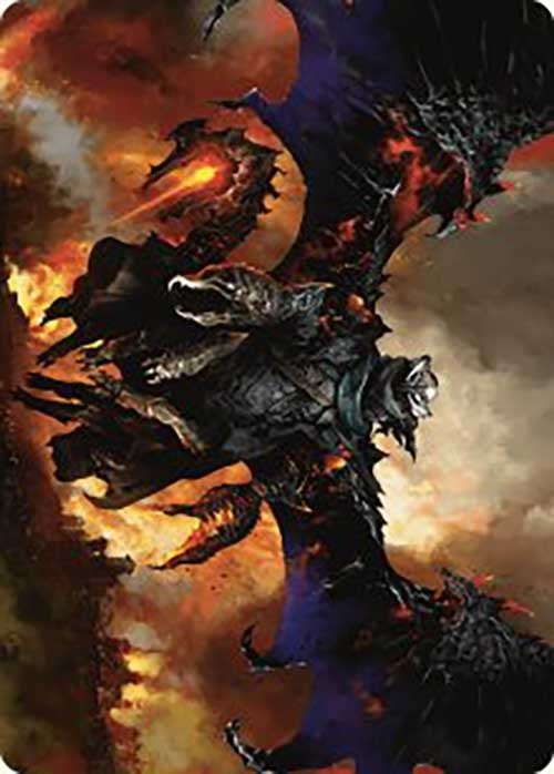 Image for Akul the Unrepentant Art Card (16) [Art Series: Outlaws of Thunder Junction] - Magic: The Gathering