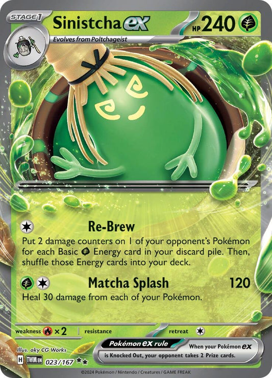 Image for Sinistcha ex (023/167) - Pokemon