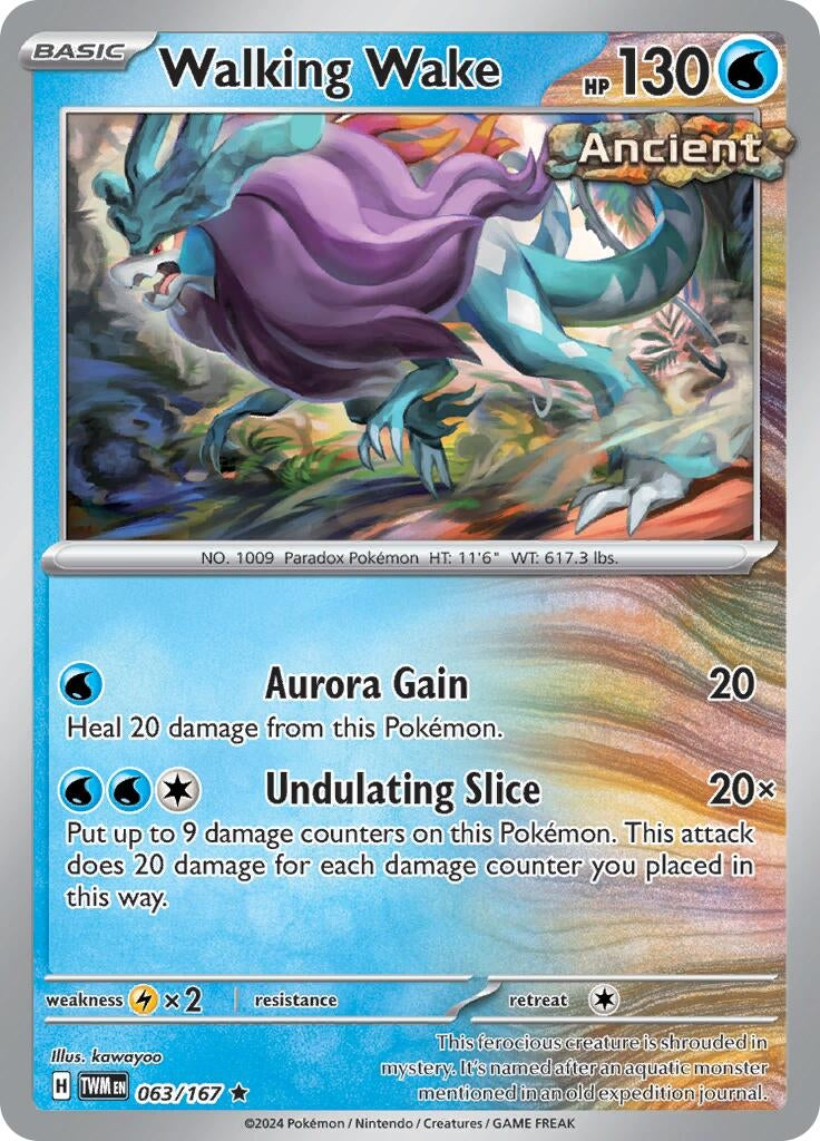 Image for Walking Wake (063/167) - Pokemon