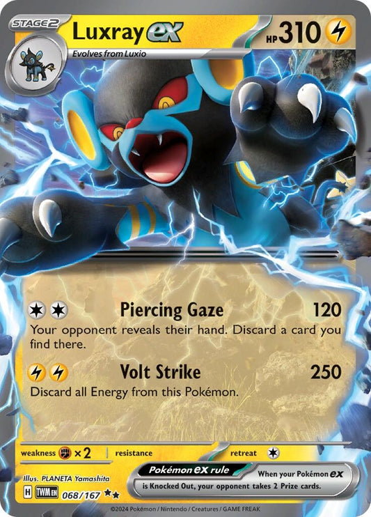 Luxray ex (068/167)
