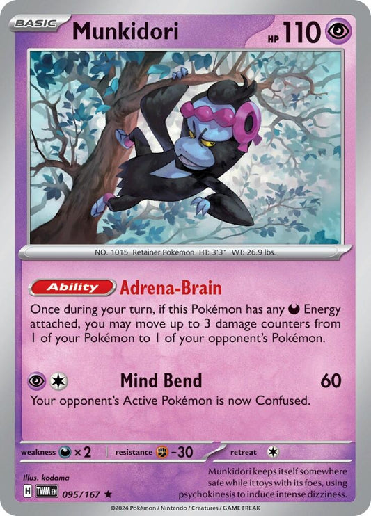 Image for Munkidori (095/167) - Pokemon
