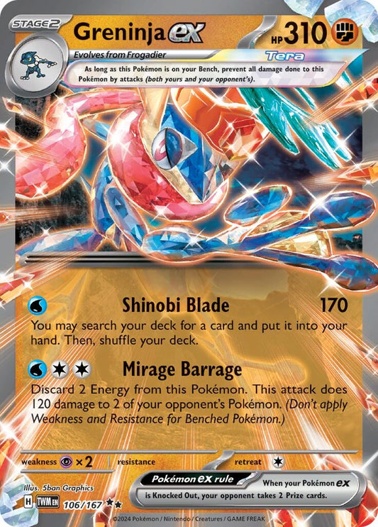 Greninja ex (106/167)