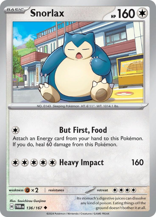 Image for Snorlax (136/167) - Pokemon