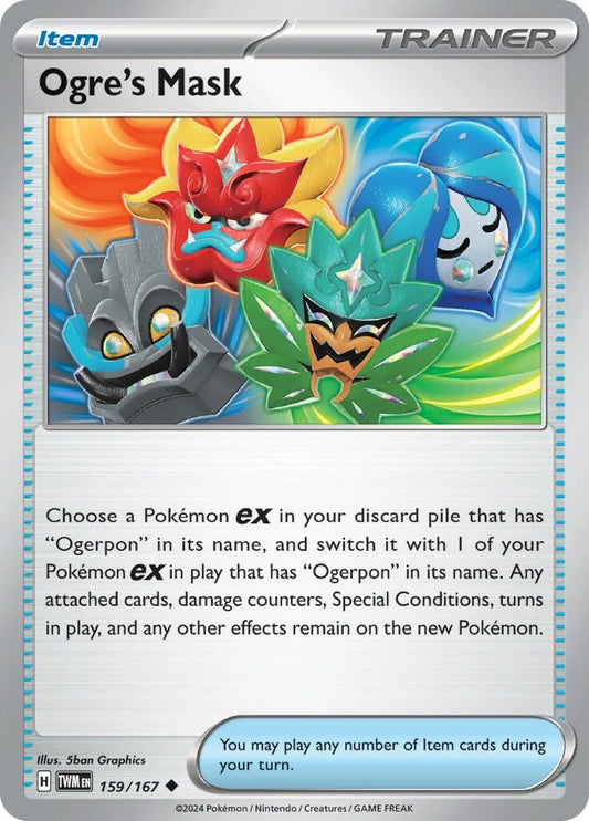 Image for Ogre's Mask (159/167) - Pokemon