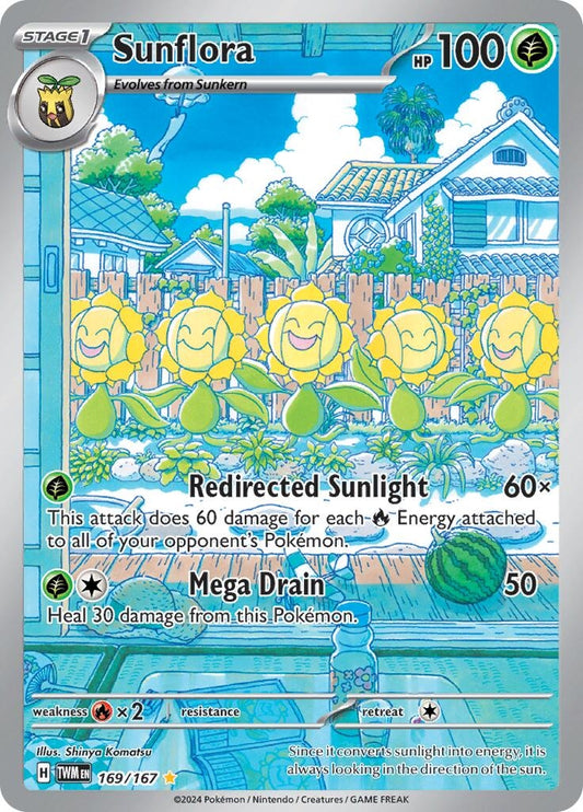 Image for Sunflora (169/167) - Pokemon