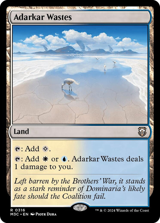 Image for Adarkar Wastes (316) - Magic: The Gathering