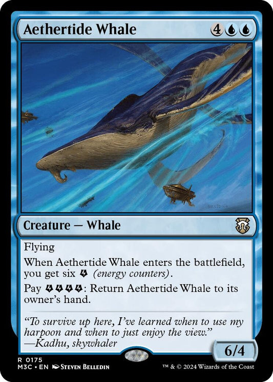 Image for Aethertide Whale (175) - Magic: The Gathering